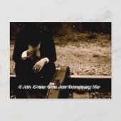 De verloren muzikant (briefkaart) briefkaart (Voorkant)