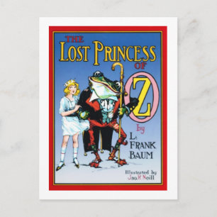 De verloren prinses van Oz Briefkaart