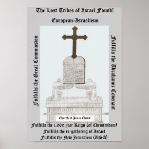 De verloren stammen van Israël vonden. Poster