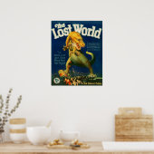 De verloren wereld (1925 Silent Film) Poster (Keuken)