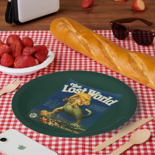 De Verloren Wereld Papieren Bord (Picknick)
