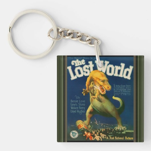 De Verloren Wereld Sleutelhanger (voorkant)