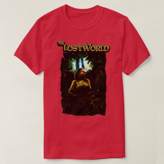 De verloren wereld t-shirt (Design voorkant)