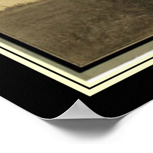 "De verloren zoon, Lucifer" 1892 Art Nouveau-16 x  Poster (Hoek)