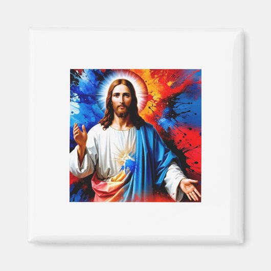 De Verlosser Sticker Magneet (Voorkant)