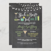 De Verloving Shed Bar & Tool invullen Kaart (Voorkant / Achterkant)