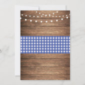 De Verloving van de Keukenpartij nodigt uit Kaart (Achterkant)