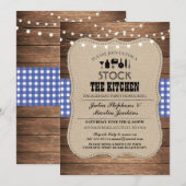 De Verloving van de Keukenpartij nodigt uit Kaart (Voorkant / Achterkant)
