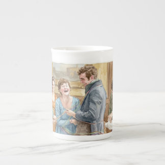 De verloving van Mary en Tom "The Other Bennet Sis Porselein Kop