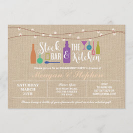 De Verlovingen van de bar en de keuken staan uit Kaart