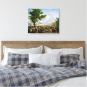 De vermelding van Napoleon Bonaparte Canvas Afdruk (Insitu (Slaapkamer))