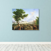 De vermelding van Napoleon Bonaparte Canvas Afdruk (Insitu (Houten vloer))