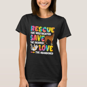 De verminkte katten redden 1 t-shirt