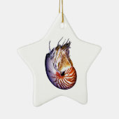 DE VERMISTE NAUTILUS KERAMISCH ORNAMENT (Rechts)