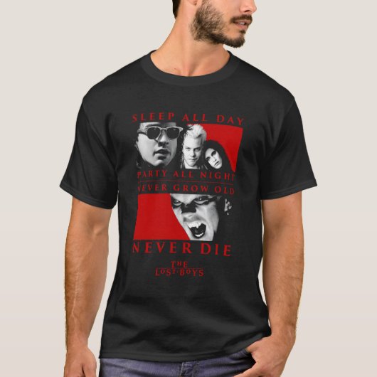 De vermisten sterven nooit t-shirt (Voorkant)