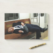 De Vermoeide Salarieman Post-it® Notes (Op bureau)