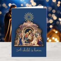 De vermoeide wereld juicht! Kerststal