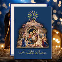 De vermoeide wereld juicht! Kerststal