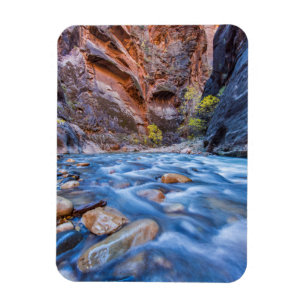 De vernauwing van de Virgin River in de herfst 3 Magneet