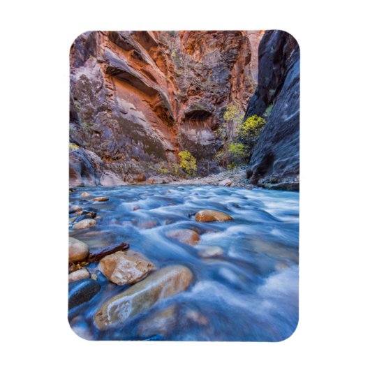 De vernauwing van de Virgin River in de herfst 3 Magneet (Verticaal)