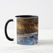 De vernauwing van de Virgin River in de herfst Mok (Links)