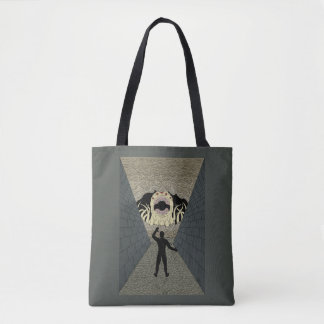 De Vernietiger Komt Weirde Horror Kunst Tote Bag