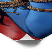 De Vernietiger van het Kwade Godin Kali Perfect Poster (Hoek)