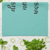 De vernissen moeten gewassen worden theedoek (Gevouwen)