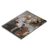 De veronderstelling van de Maagd, 1673 (olie op ca Notitieboek (Linkerzijde)