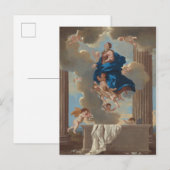 De veronderstelling van de maagd briefkaart (Voorkant / Achterkant)