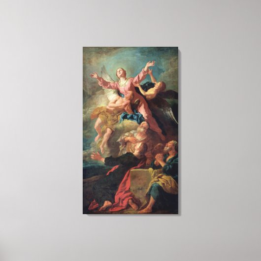 De veronderstelling van de maagd canvas afdruk (Voorkant)
