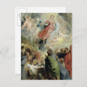 De veronderstelling van de Maagd Mary Briefkaart (Voorkant / Achterkant)