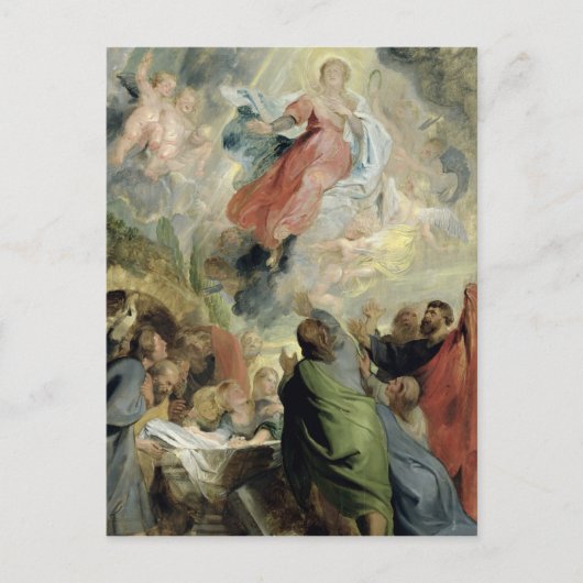 De veronderstelling van de Maagd Mary Briefkaart (Voorkant)