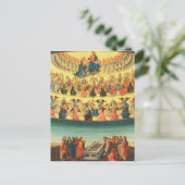De veronderstelling van de Maagd Mary Briefkaart (Staand voorkant)