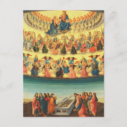 De veronderstelling van de Maagd Mary Briefkaart (Voorkant)