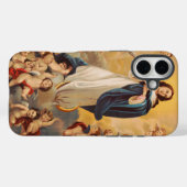 De veronderstelling van de Maagd Mary Case-Mate iPhone Case (Achterkant (horizontaal))