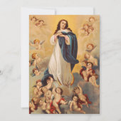 De veronderstelling van de Maagd Mary Kaart (Voorkant)