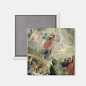 De veronderstelling van de Maagd Mary Magneet (Voorkant / Achterkant)
