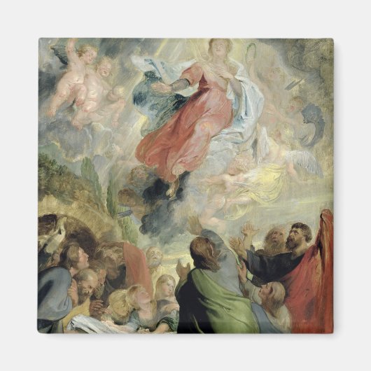 De veronderstelling van de Maagd Mary Magneet (Voorkant)