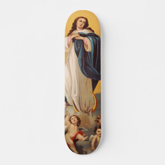 De veronderstelling van de Maagd Mary Persoonlijk Skateboard (Voorkant)