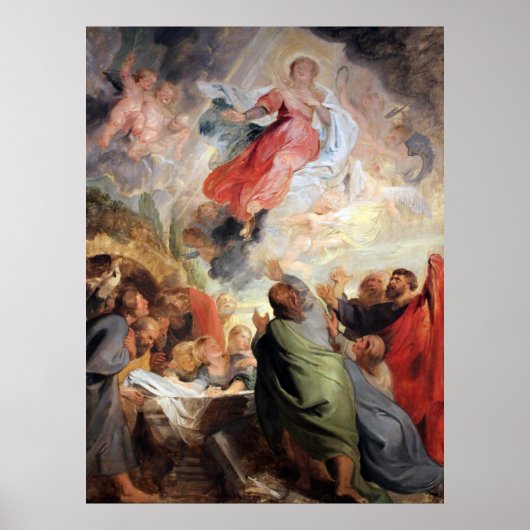 De veronderstelling van de Maagd Mary Poster (Voorkant)