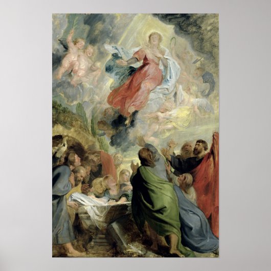 De veronderstelling van de Maagd Mary Poster (Voorkant)