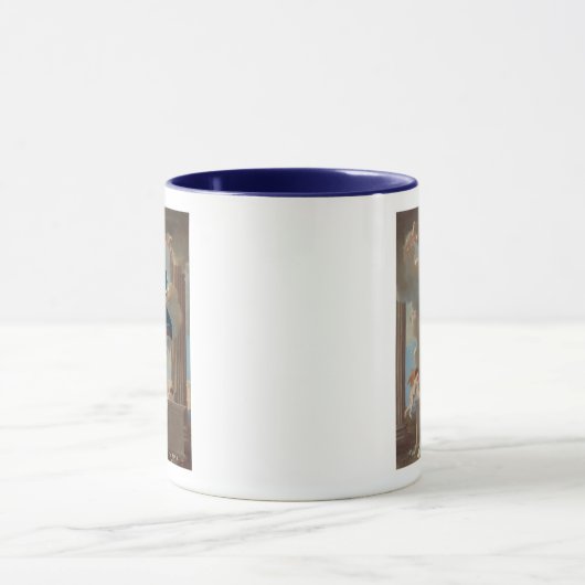 De veronderstelling van de maagd mok (Midden)