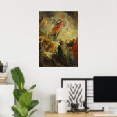 De veronderstelling van de maagd poster (Thuiskantoor)