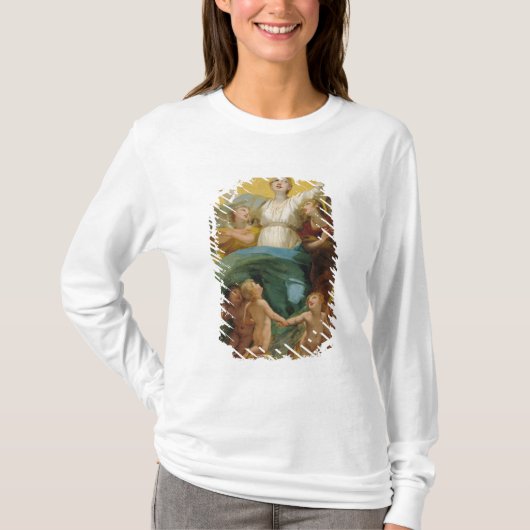 De veronderstelling van de maagd t-shirt (Voorkant)