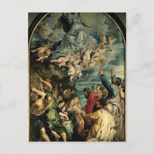 De veronderstelling van het maagdarmstuk 1611/14 briefkaart (Voorkant)