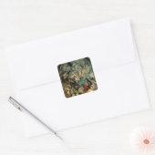 De veronderstelling van het maagdarmstuk 1611/14 vierkante sticker (Envelop)