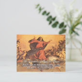 De veronderstelling van Mary in de hemel Briefkaart (Staand voorkant)