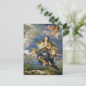 De veronderstelling van Mary Magdalene (olie op do Briefkaart (Staand voorkant)