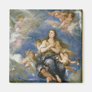De veronderstelling van Mary Magdalene (olie op do Magneet